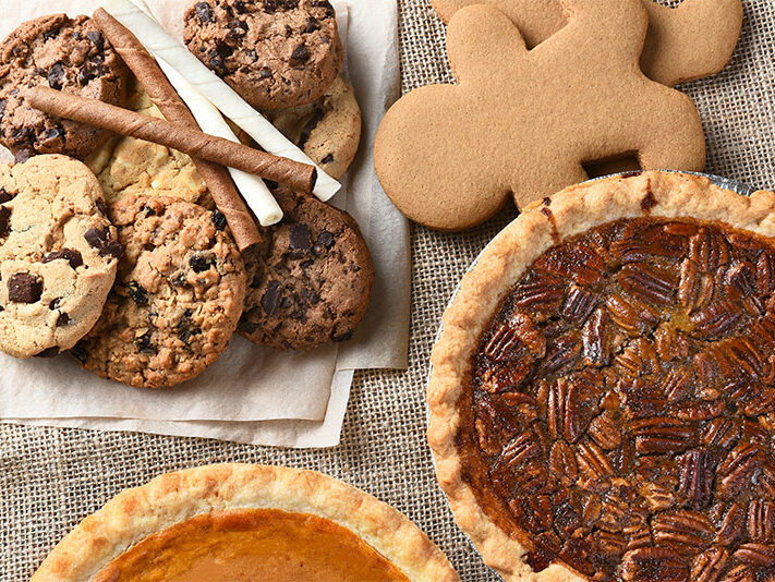 Stress-free Holiday dinner, desserts